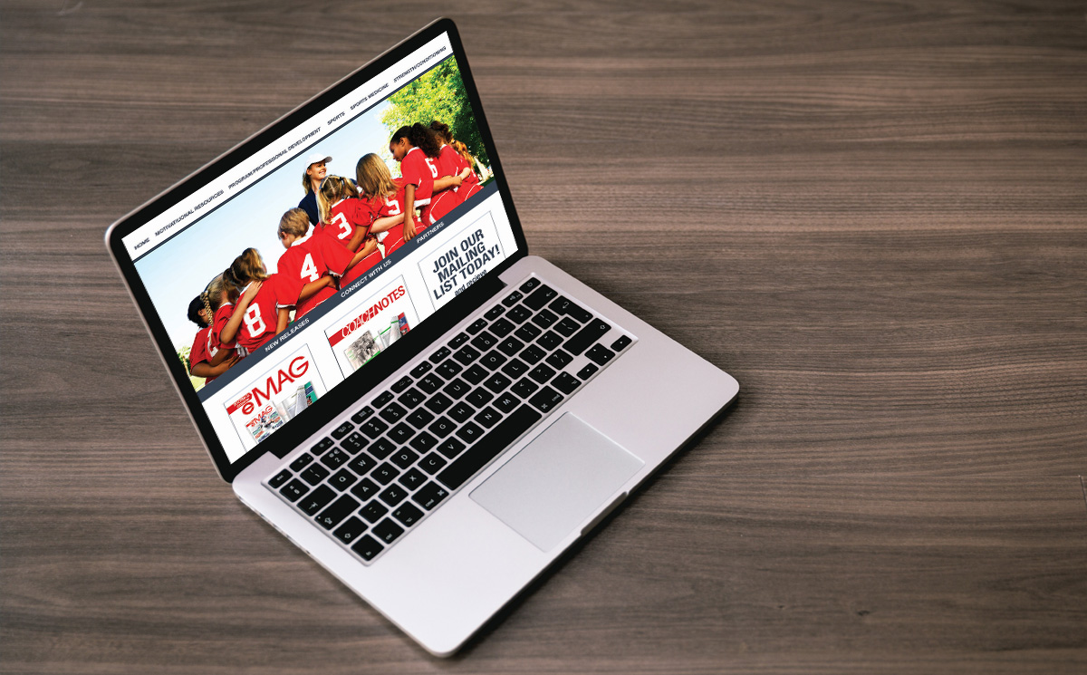 screenshot of the internal page of the Coaches Choice company website